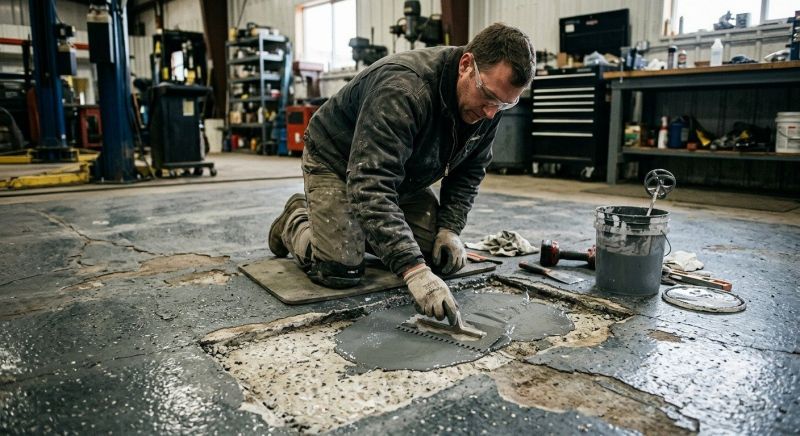 Epoxy Flooring Repair in Woodbridge, VA